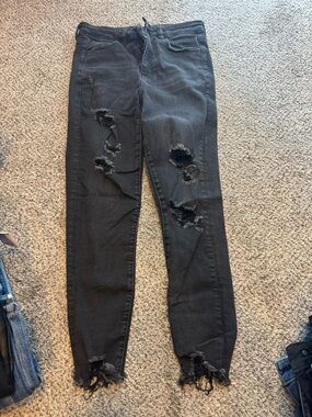 American eagle crop ankle skinny